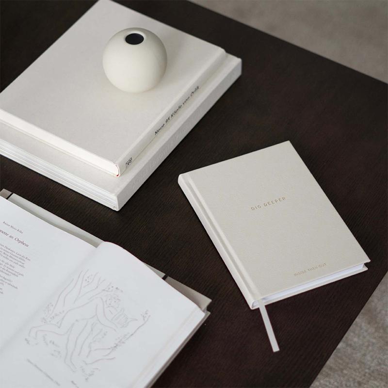 Dig Deeper Journal - Guided Daily Journal With 180 Undated Prompts For Intention Healing Growth Gratitude