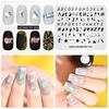 kads Geometry 010 Nail Stamping Plates for Nail Art Stamp Plate Manicure Printing Templates Letters Geometry