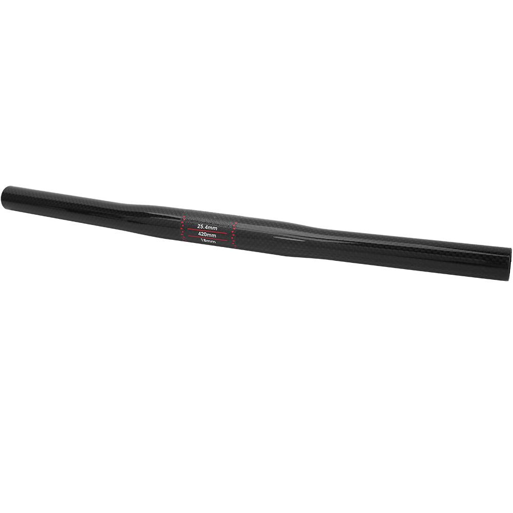 Carbon Fiber Handlebar for Children Ultralight Balance Car (Polish, 420*25, Straight)