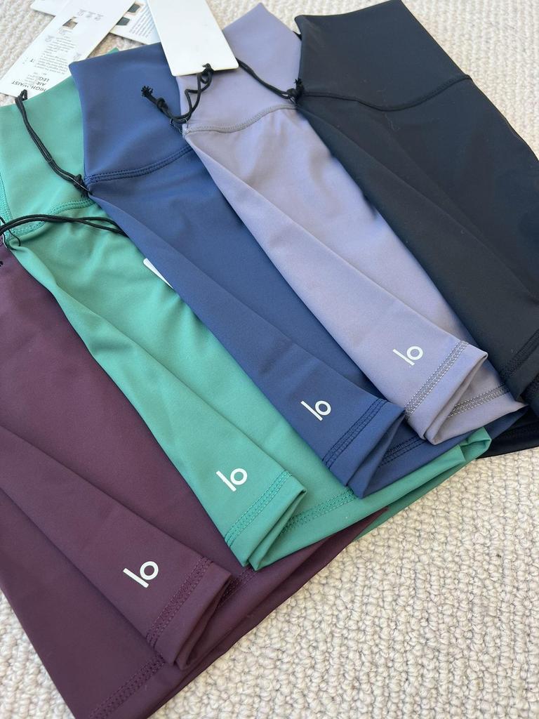 ALO Yoga High-Waist Radlerhose mit Nude-Gefühl - Po-Lifting, Schnelltrocknende Fitnesshose für Damen