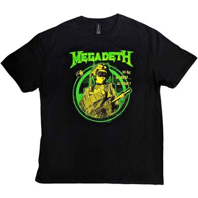 Megadeth SFSGSW Hi-Contrast T-Shirt Black New