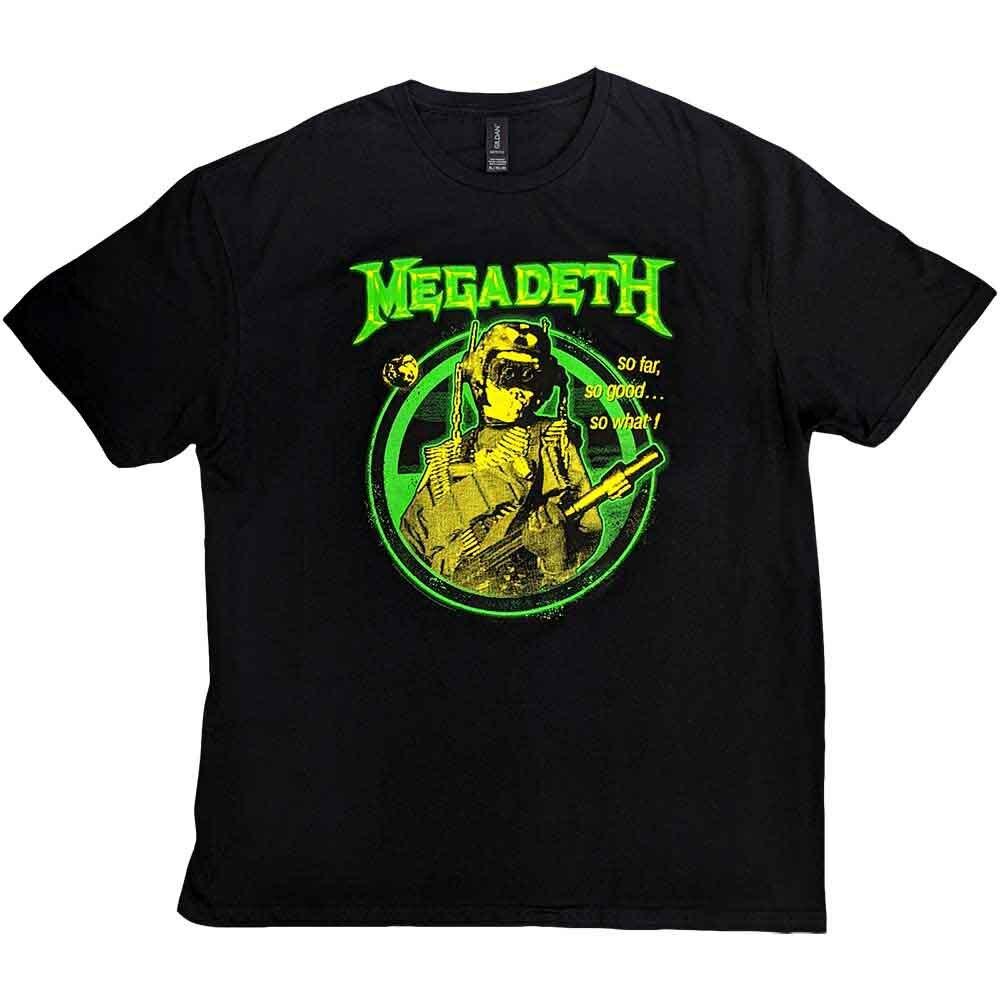 Megadeth SFSGSW Hi-Contrast T-Shirt Black New XXL