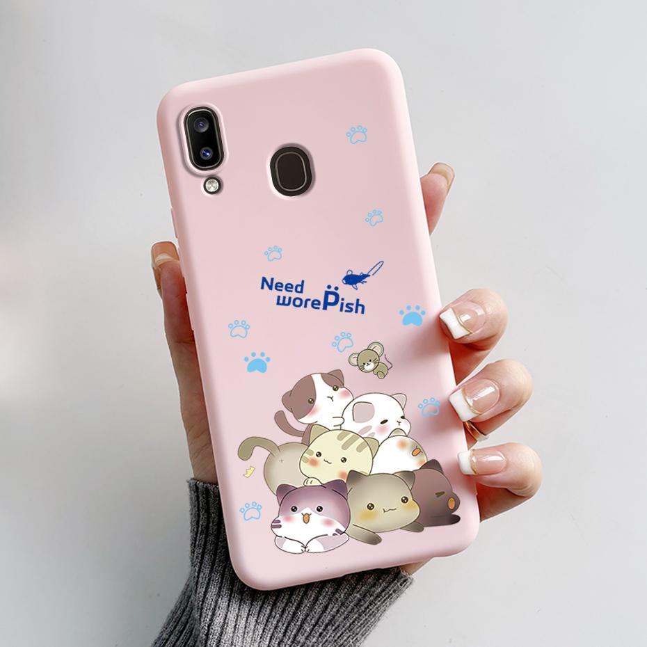 Case For Samsung Galaxy A20 A20e A20s Case Stylish Painted Soft TPU Phone Case For Samsung A20 A 20 20s 20e A205 A202 A207 Cover