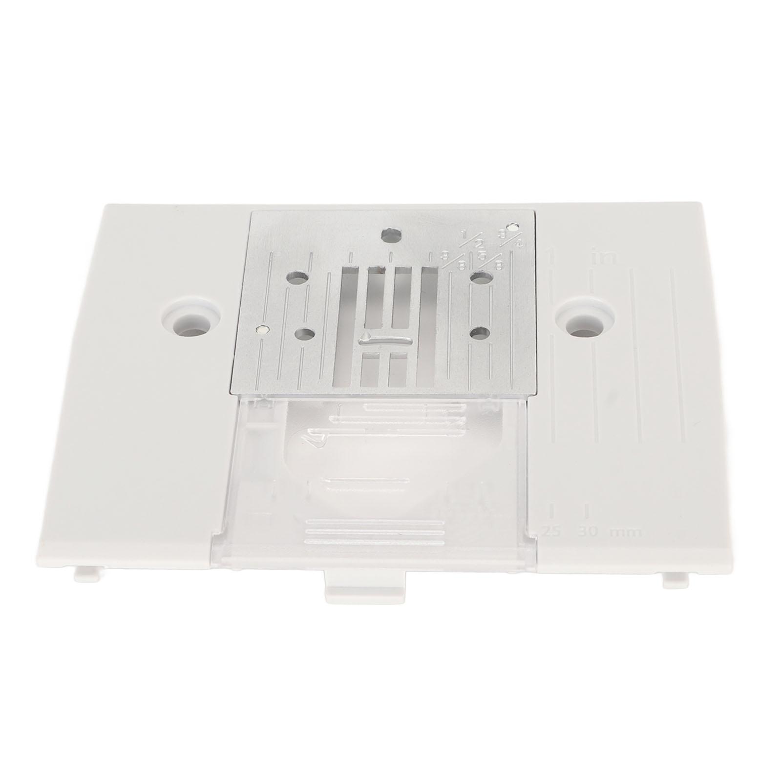 

Sewing Needle Plate ABS Q235 Steel High Accuracy Strong Durable Needle Plate Replacement for 1250 1255 Sewing Machine