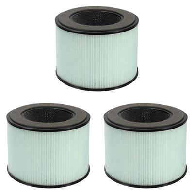 3X HEPA Filter For PARTU BS-08,3-In-1 Filter System Include Pre-Filter,Real HEPA Filter,Activated Carbon Filter