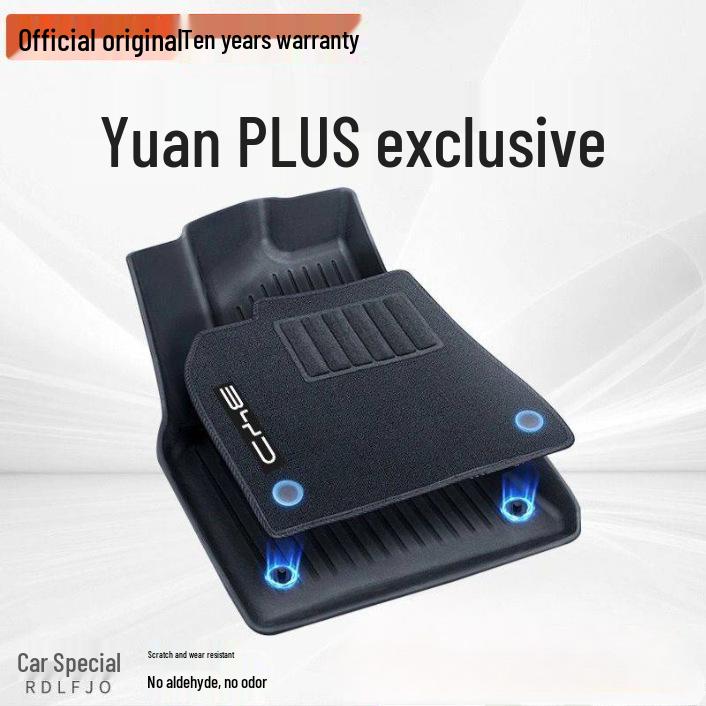 Anti-slip Wear-resistant TPE Floor Mats for 2022-2024 Fourth Generation Emgrand