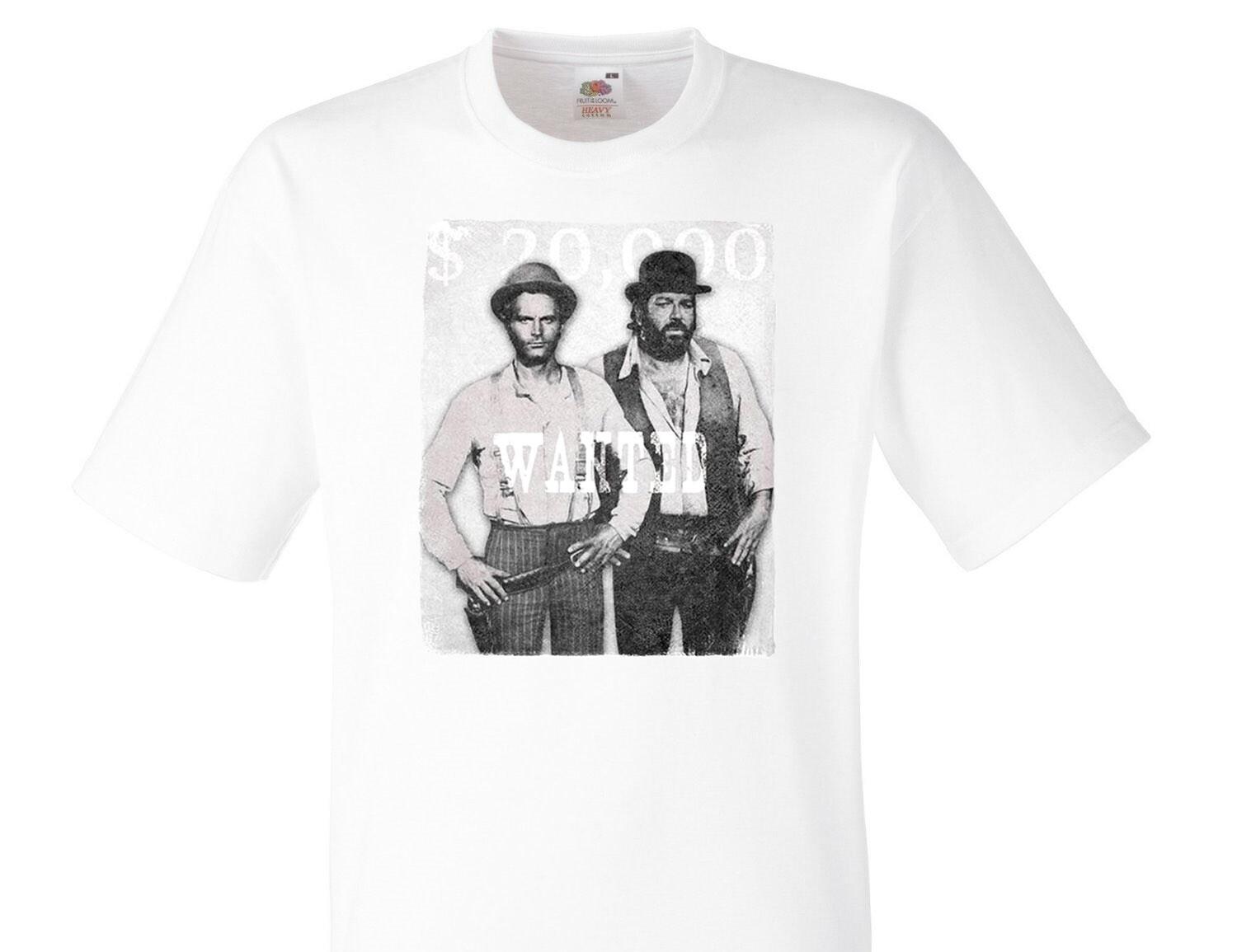 Bud Spencer and Terence Hill Wanted T-shirt 110 XXXL