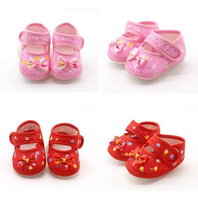 Baby Shoes Cute Bownot Princess Shoes Soft Sole Infant Toddler Pre Walkers