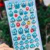 2025 Cute Cinnamoroll Kuromi My Melody Hello Kitty 3D Resin Stickers Anime Themed DIY Scrapbooking Decoration Gifts kids Toys
