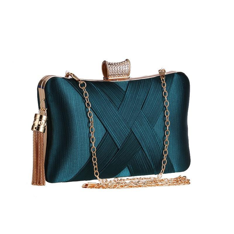 Evening Bags Tassel Fashion Ladies Day Clutch Bag Small Shoulder Handbags Female Party Wedding Evening Bag for Women Phone Purse