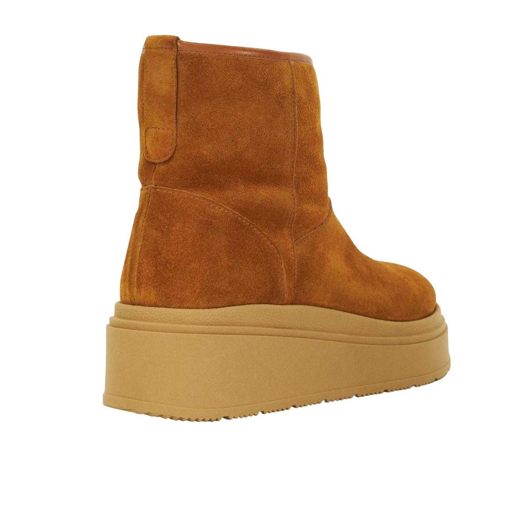 Dune London Damen/Damen Podsey Wildleder Shearling Stiefeletten