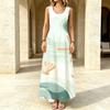 Women's Summer Vacation Ocean Themed Maxi Dress Stylish Lightweight,Loose & Breathable for Beach,Casual Walks,Daily Wear