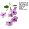 Artificial Butterfly Orchid Flower 6 Heads Blooms Faux Silk Flower Branch with Stem for Wedding Home Office Party Hotel Decoration