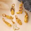 Chic Boot-Shaped Rhinestone Pendant Necklace - Cross-Border European/American Style, Versatile DIY Accessory