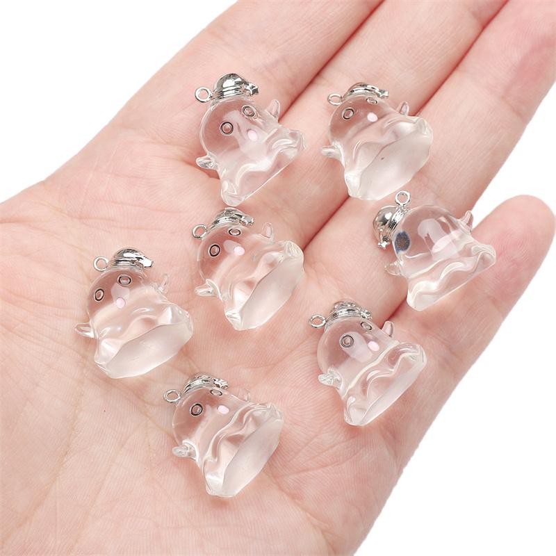 1 peça/saco Pingente de Resina DIY Pulseira Colar Brincos Acessórios de Joalheria