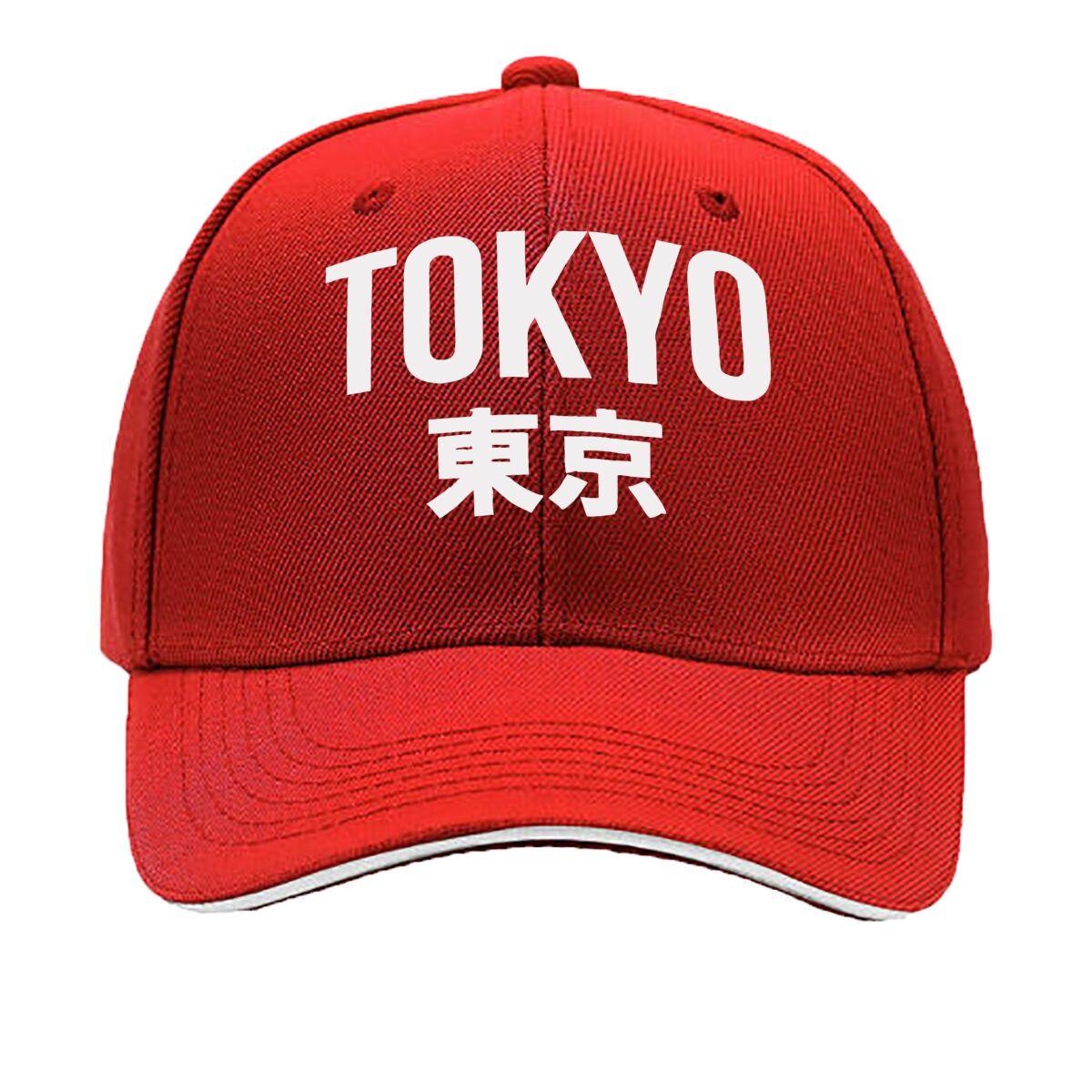 Tokyo A Tribute to the Iconic City Sandwich Baseball Cap One Size