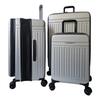 Set of 3 Expandable Hard Suitcases 2405/3 - Anti-theft Zipper - LYS Paris