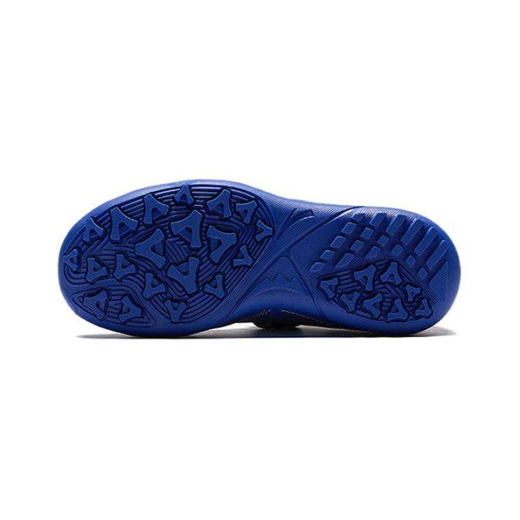 Anta Kids Non-Slip Low-Top Soccer Shoes Kids Footwear Silver Blue Black A312429928-1