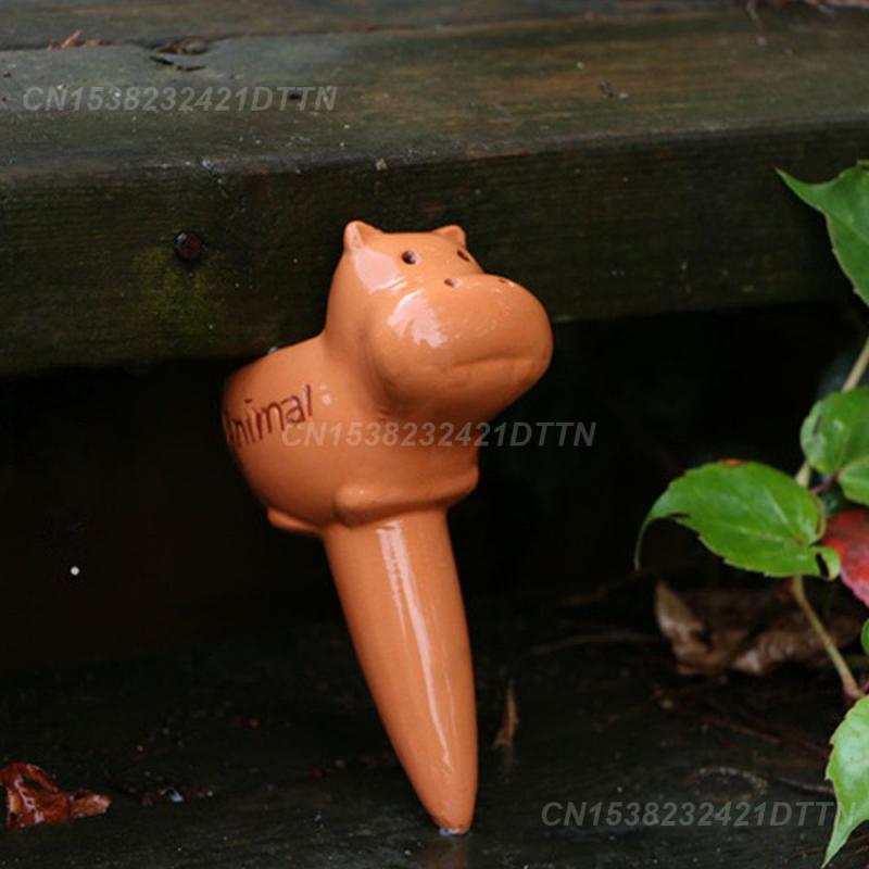 

Устройства для просачивания воды Керамическое устройство для полива растений в форме животного Самополивающее устройство для просачивания воды Автоматический сад для ленивых