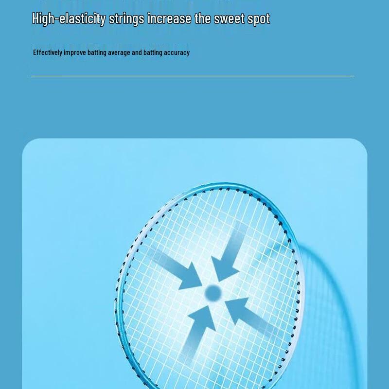 361° Durable Beginner Badminton Racket Set