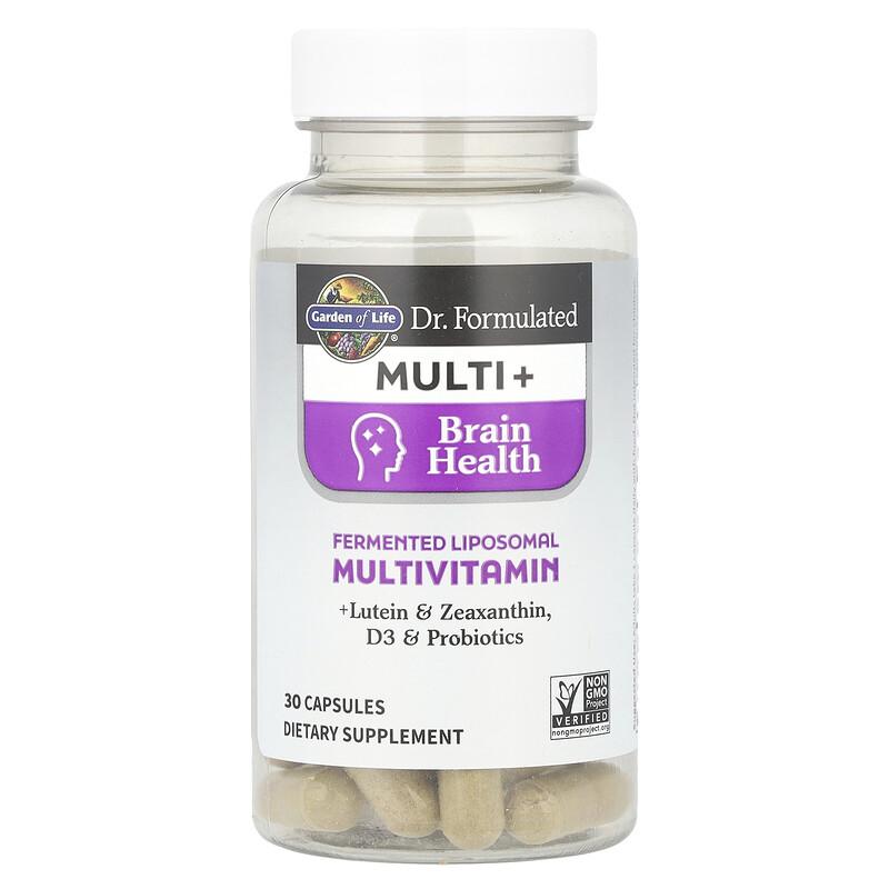 Dr. Formulated Multi+, Brain Health, 30 Capsules