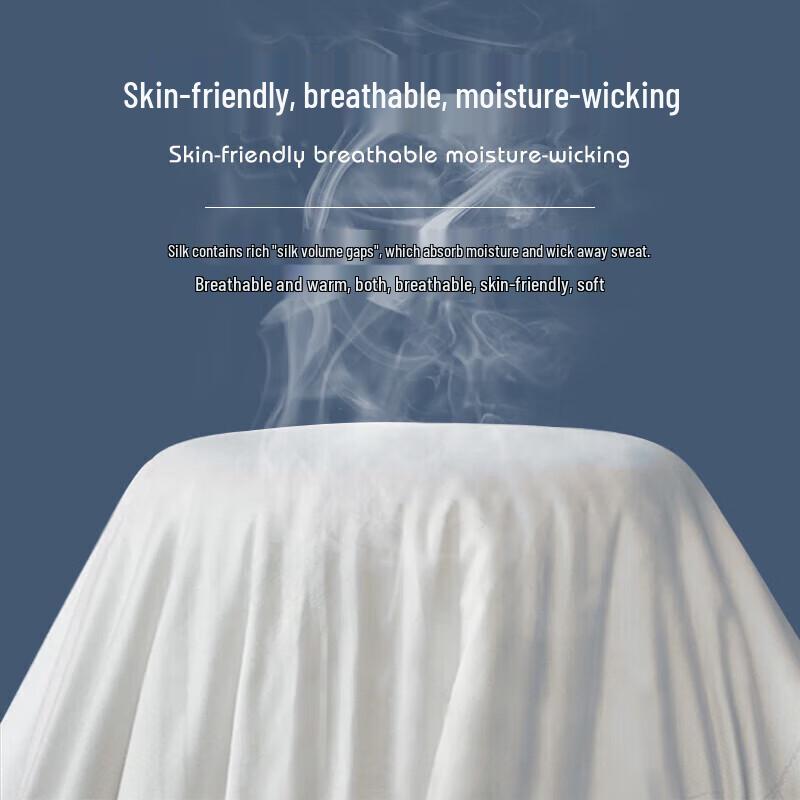 Nanjiren Satin Jacquard Maulbeerseiden-Steppdecke