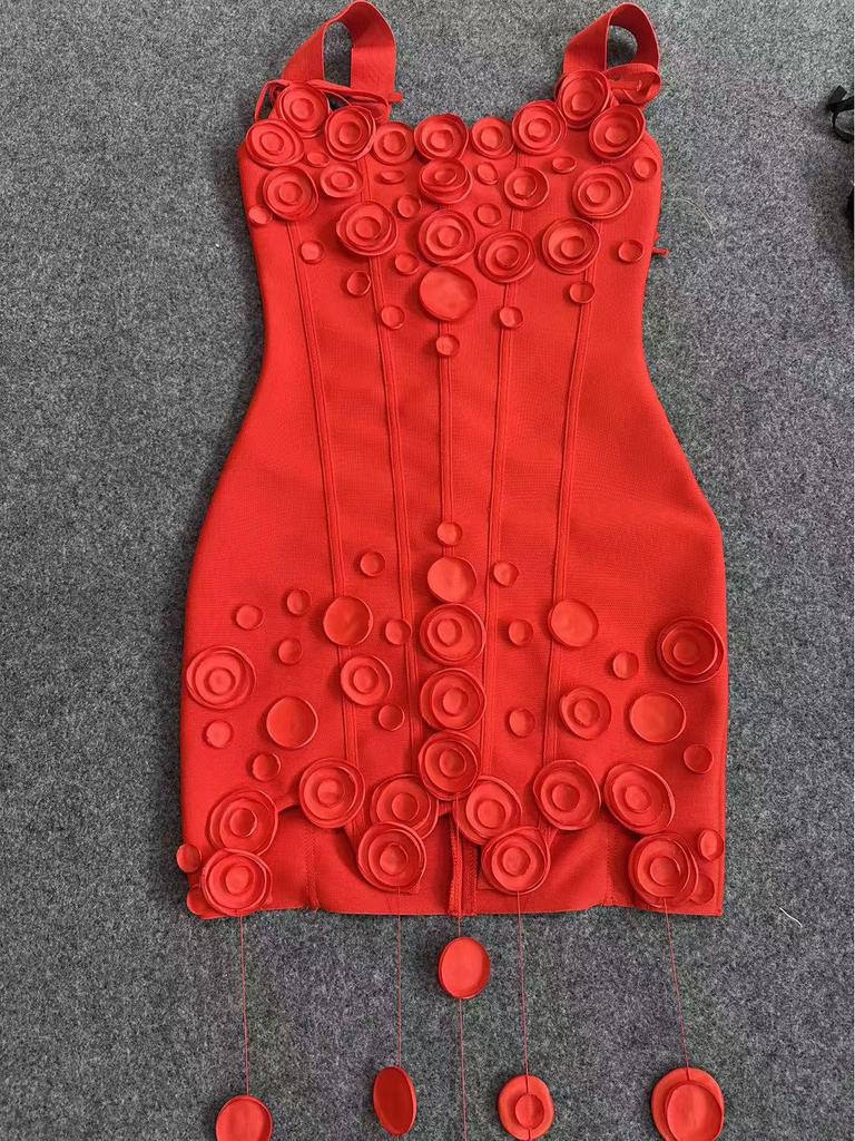 Women's Spaghetti Strap Slim-Fit Bandage Dress