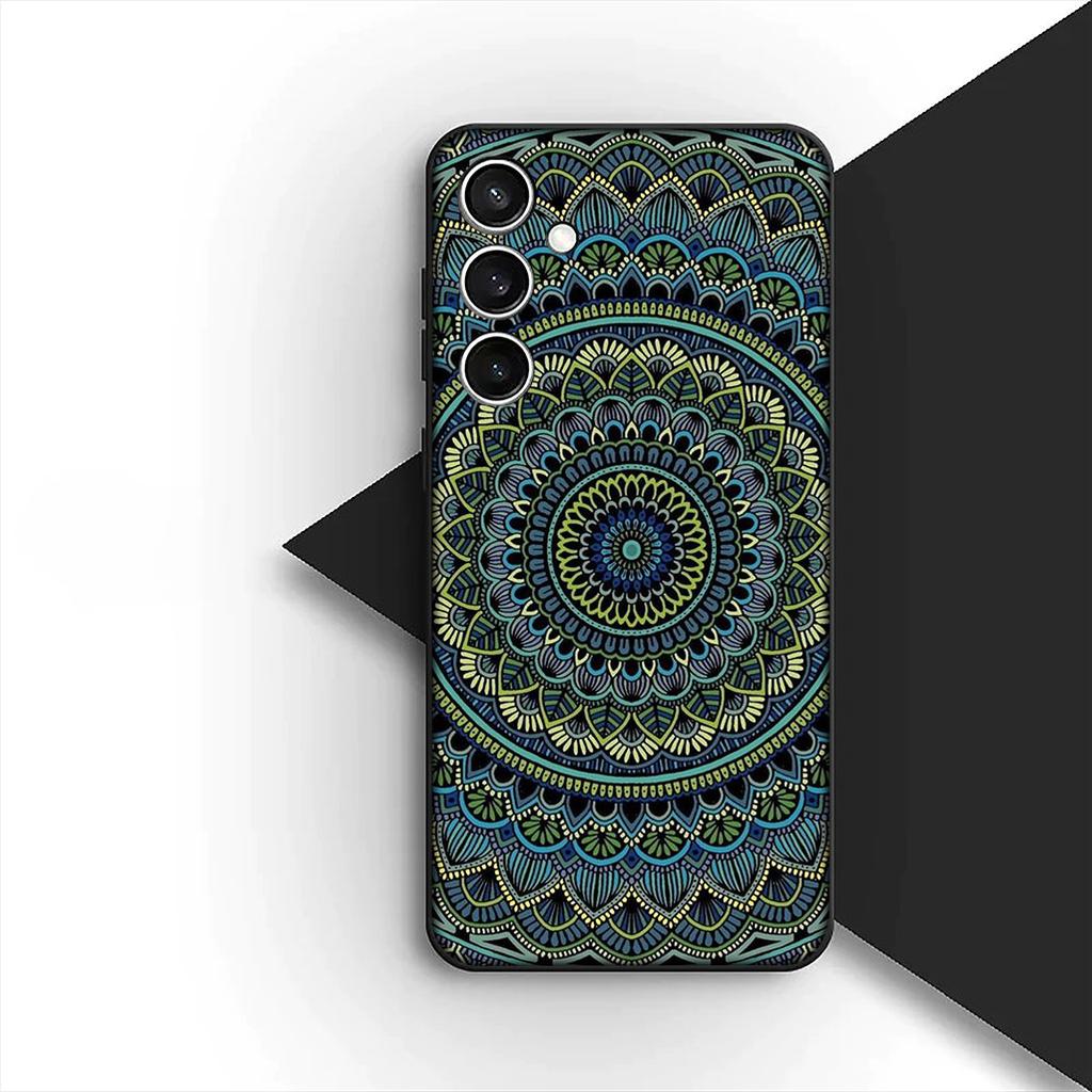 Cover for Xiaomi Redmi Note 12 11 10 A3 Pro 10A 10C 12C Note12 5G 4G Casing Phone Case Floral Paisley Mandala flower texture