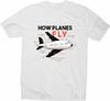 How Planes Fly - Men's Funny t-Shirt
