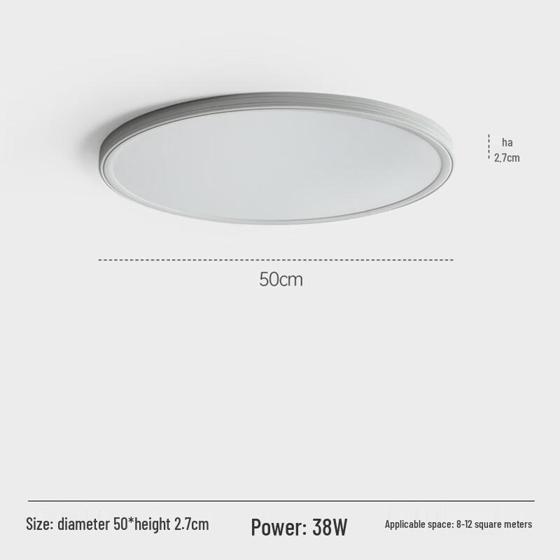 Pailide Modern Minimalist Round LED Ceiling Light