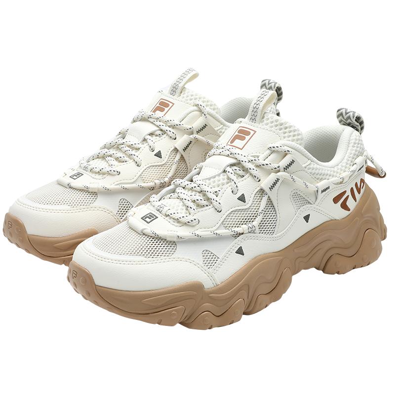 Fila Fluid 5 Cat Paw 5.0 Lightweight Comfortable Non-Slip Durable Low-Top Casual Shoes Women Sneaker White F12W422103FGD