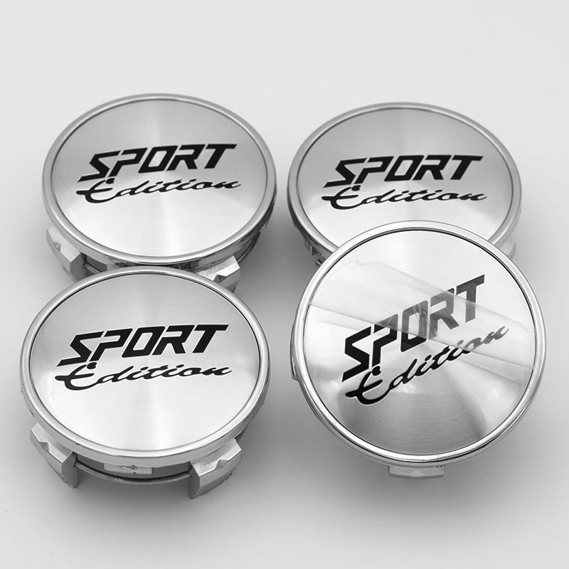 4pcs/lot 62MM Sport Rim Car Wheel Center Cap Wheels Rim Hub Caps Cover