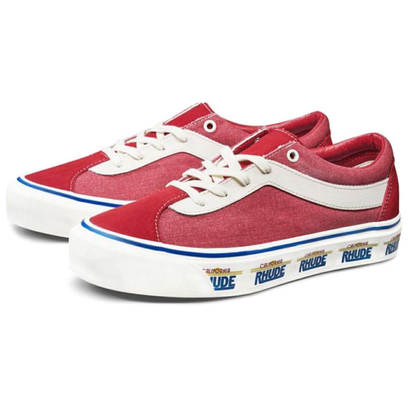 Vans Bold Ni Rhude Red Vans VN0A3WLPTHE