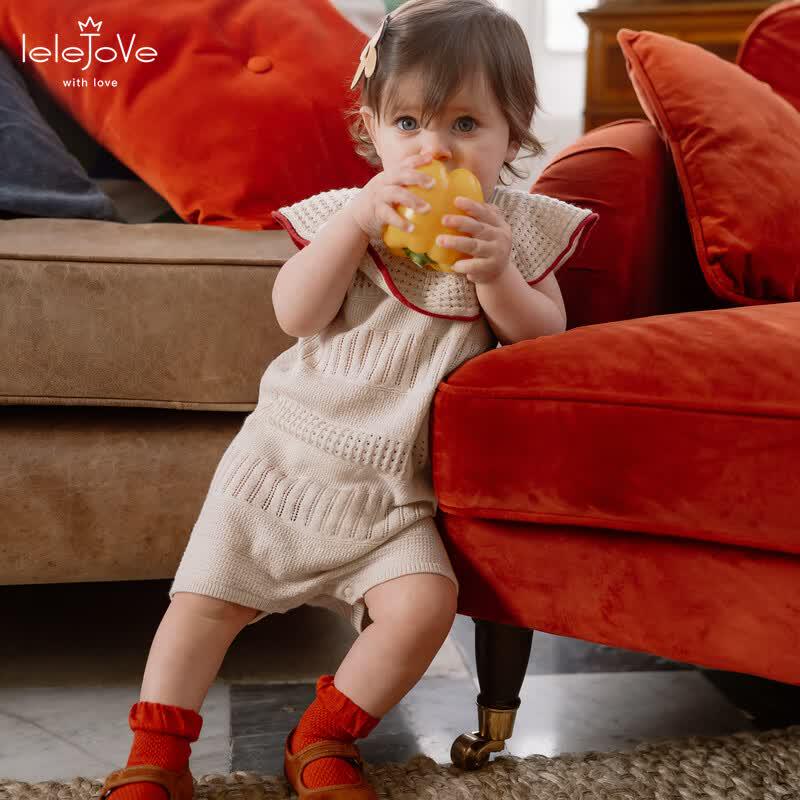 LELE JOVE Kids Knitted Romper