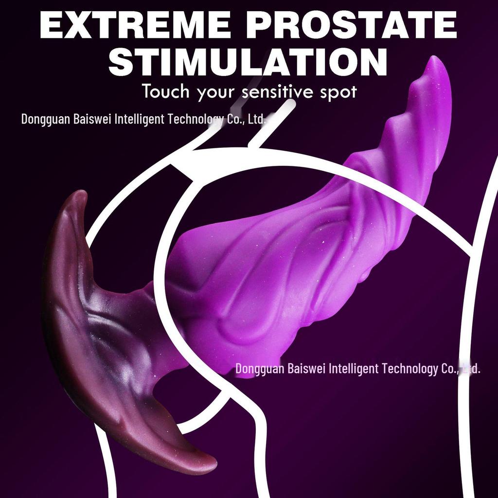 Unisex Wearable Silicone Butt Plug for Beginners: Outdoor Use, Soft and Flexible Design