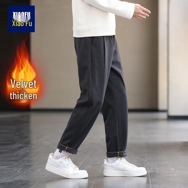 

Men s Straight-Fit Thermal Casual Pants L