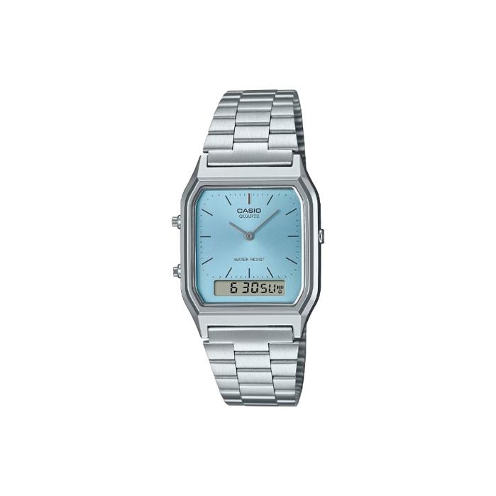 CASIO Men Blue Watch AQ-230A-2A1 AQ-230A-2A1 Blue Dial