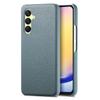 For Samsung Galaxy S25+ Case Litchi Texture Leather Coated PC Mobile Back Cover