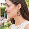 Stars Stripes Earrings 1 Pair Hollow Drop for Women Fourth