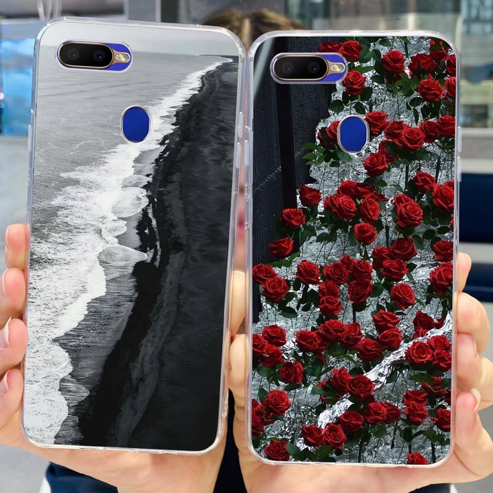 For OPPO A5S Casing AX5s CPH1909 6.2" Cute Cartoon Back Cover Phone Cases For Oppo A 5S OppoA5s Soft TPU Fundas Coque Shell