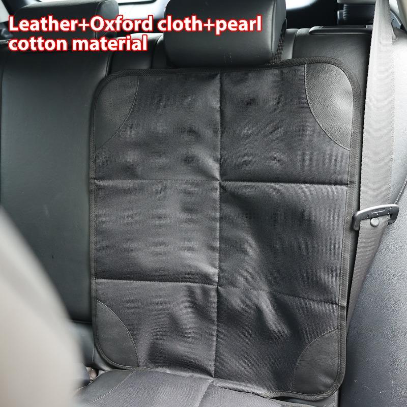 Car Seat Protector Cover Waterproof Anti-Scratch Stain Resistant with Storage Pockets Car Interior for Child Baby Pet Non-Slip