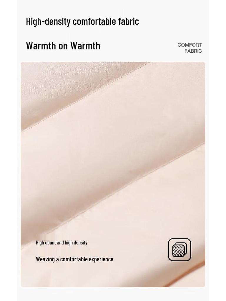 SNOWFLYING Women's Lightweight 90% Duck Down Vest