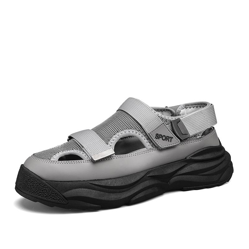 Men‘s Summer Sandals Casual Beach Sandals for Men Soft Comfortable Male Summer Shoes 39-44