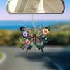 Flat Surface Acrylic Butterfly Pendant Ornament For Vehicle Decor Interior