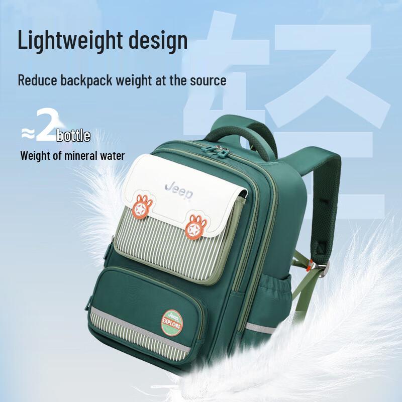 Jeep Kids' Ergonomic Spine-Protection Backpack