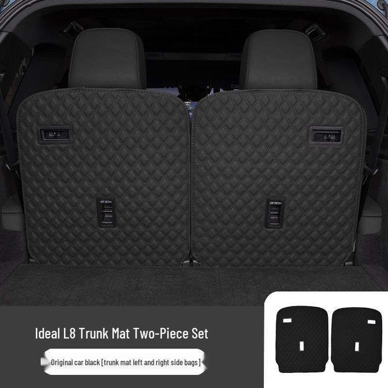 Ideal L8 Trunk Mat: Full Coverage Tail Box Liner for Car Interior Modification