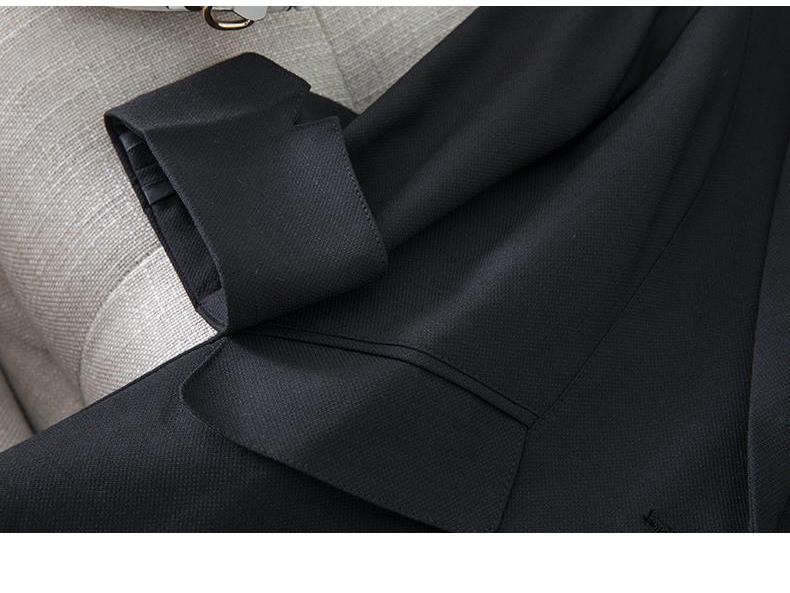 White Korean Slim-Fit Women's Blazer - Spring/Summer 2025