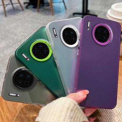 For Huawei Mate 30 Pro Case Huawei Mate 30 Phone Cover Mate 30e 5G Cases TAS-L29 LIO-L09 Luxury Metallic Aurora Skin Matte Cover