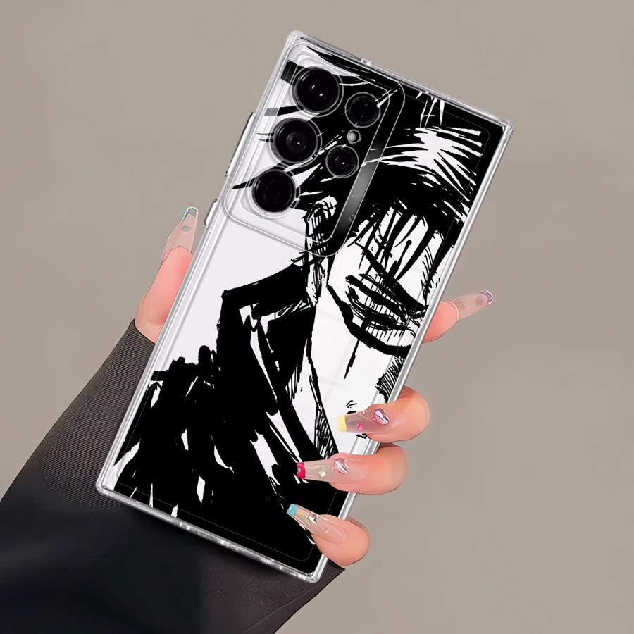 

Чехол для телефона J-Jujutsus K-Kaisens для Samsung Galaxy S26 Note 20 Ultra 10 S25 Edge S24 S20 Plus S22 FE S21 S23 Ultra Galaxy S25