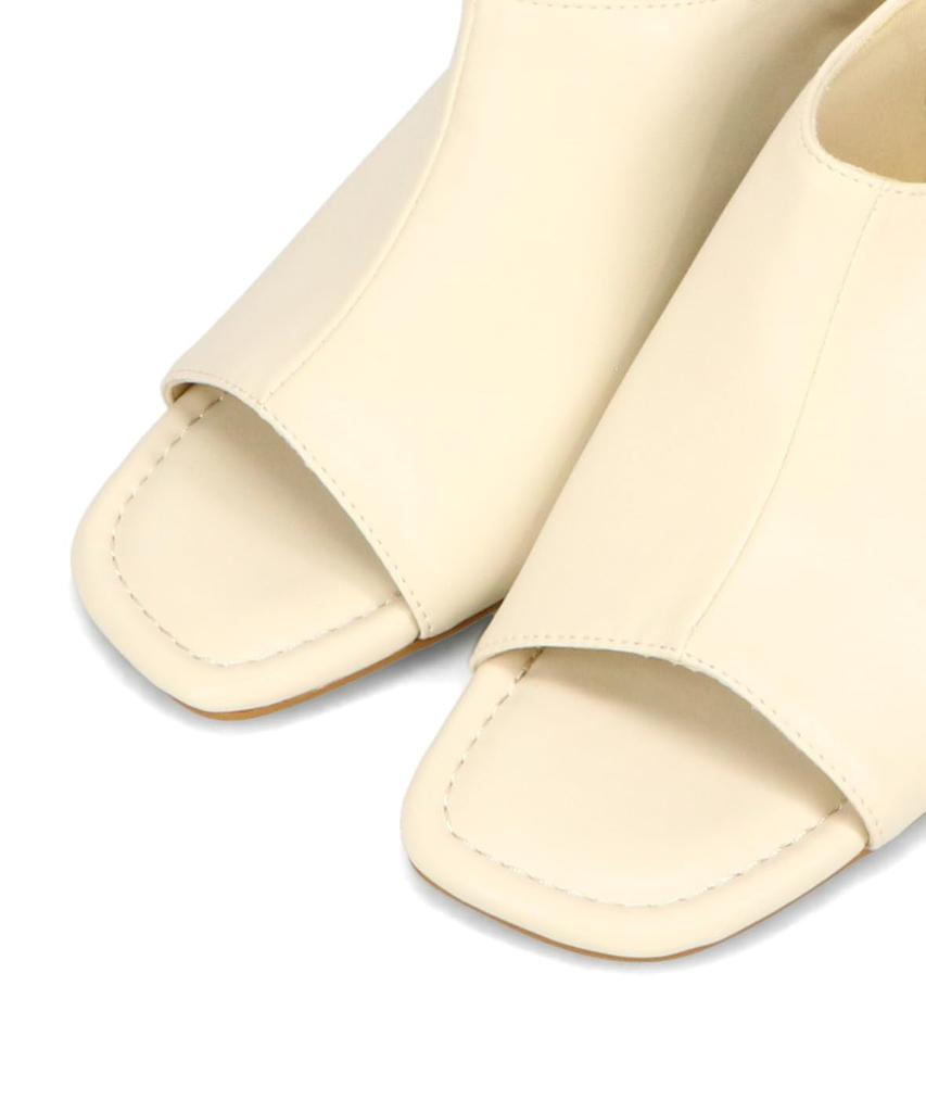 Thick Open Soft Easy To Easy To Walk Large Small Deep Cm E [Oriental Traffic] Sandals, Heel, Toe, Leather, Women's, Wear, In, Sizes, Sizes, Instep,